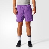 real madrid woven short purple purple