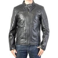 redskins blouson en cuir men clayton mojito black mens leather jacket  ...