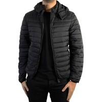 redskins doudoune hoodies helium black v2 mens jacket in black