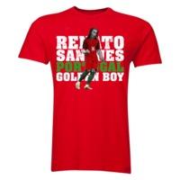 renato sanches portugal player t shirt red