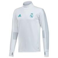 real madrid training top white white