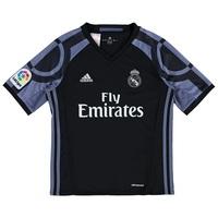 Real Madrid Third Shirt 2016-17 - Kids, Black