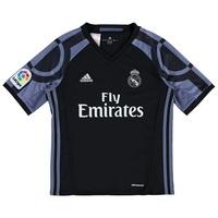 real madrid third shirt 2016 17 kids black