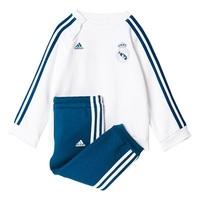 Real Madrid 3 Stripe Baby Jogger - White, White