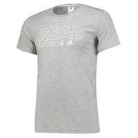 real madrid core t shirt grey grey