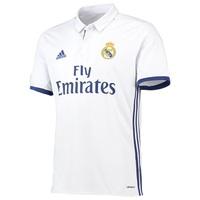 Real Madrid Home Shirt 2016-17, White