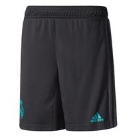 real madrid training short black kids black