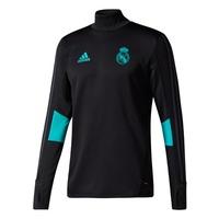 real madrid training top black black