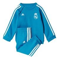 Real Madrid 3 Stripe Baby Jogger - Blue, Blue