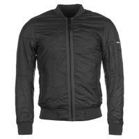 Replay Quilted Bomber Jacket Mens