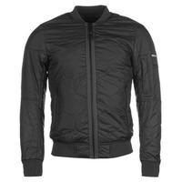 Replay Quilted Bomber Jacket Mens