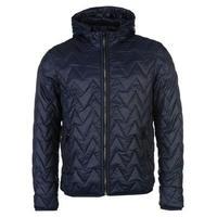 Replay Padded Lightweight Hooded Jacket