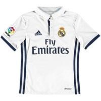 Real Madrid Home Shirt 2016-17 - Kids, White