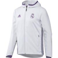 real madrid zip up presentation jacket with hood