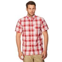 regatta mens brennen short sleeve shirt red red