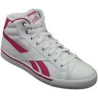 Reebok Sport Tennis Vulc girls\'s Children\'s Shoes (High-top Trainers) in pink