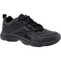 reebok sport get the net girlss childrens shoes trainers in black