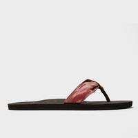 reef womens we heart scrunch flip flop pink pink