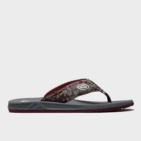 reef mens phantom prints flip flop red red