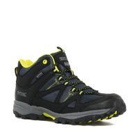 regatta kids gatlin mid walking boot black black