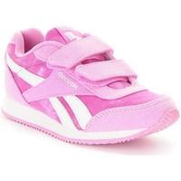 Reebok Sport Royal Cljog 2GR 2V girls\'s Children\'s Shoes (Trainers) in pink