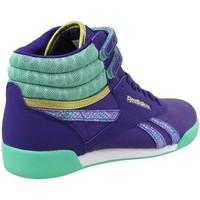 reebok sport fs hi boyss childrens shoes high top trainers in purple