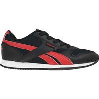reebok sport royal cljogger girlss childrens shoes trainers in black
