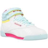 reebok sport freestyle fs hi boyss childrens shoes high top trainers i ...