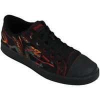 reebok sport crazy train girlss childrens shoes trainers in black