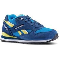 reebok sport gl 2620 boyss childrens shoes trainers in blue