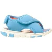 reebok sport wave glider ii girlss childrens sandals in blue