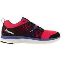 reebok sport zquick dash girlss childrens sports trainers in black