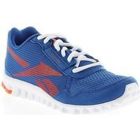 reebok sport realflex run 2 girlss childrens sports trainers in white