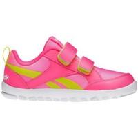 reebok sport ventureflex solar pinkwhiteyel girlss childrens shoes tra ...