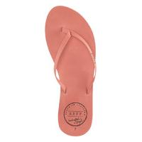 reef flip flops leather flip flops uptown pink