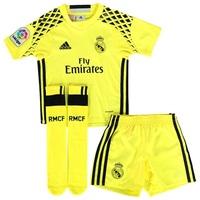 real madrid away goalkeeper mini kit 2016 17 yellow
