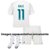 Real Madrid Home Kids Kit 2017-18 with Bale 11 printing, N/A