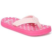 Reef LITTLE AHI girls\'s Children\'s Flip flops / Sandals in pink