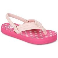 Reef LITTLE AHI girls\'s Children\'s Flip flops / Sandals in pink