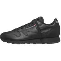 reebok classic leather women black