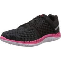 Reebok ZPrint Run Wmn black/gravel/solar pink/black reflective/white/coal