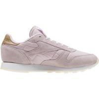 reebok classic leather sea worn w shell purplewhite