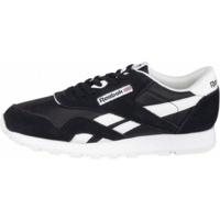 reebok classic nylon kids blackwhite