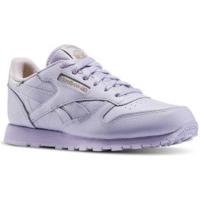 reebok classic leather metallic gs lavendergold metallic