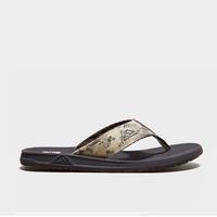 reef mens phantom flip flops black