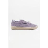 reebok club c 85 pastel lilac trainers purple