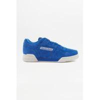 Reebok Workout Plus Vintage Awesome Blue Trainers, BLUE