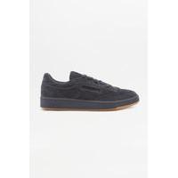 Reebok Club C 85 TG Black Suede Trainers, BLACK