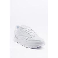 reebok classic white pearl leather trainers white