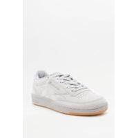 Reebok Club C85 Grey Suede Trainers, GREY